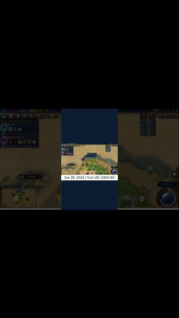#oneturnadaychallenge #civ6 – Turn 28 - PLANS to CONQUER!#shorts