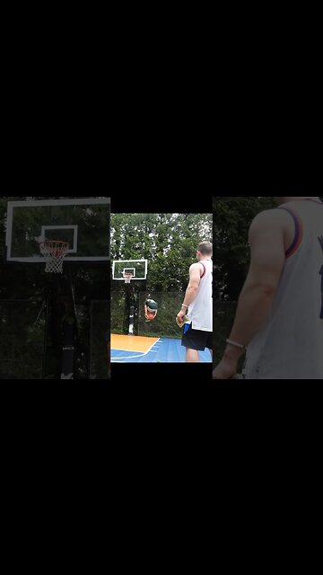 Who has the better trickshot-Jared or James? #trickshots #basketballtrickshots #ballislife