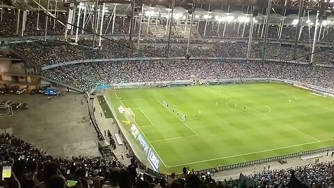 Torcida do Vasco na Fonte Nova comemorando o gol do Vegetti - Bahia 1x1 Vasco