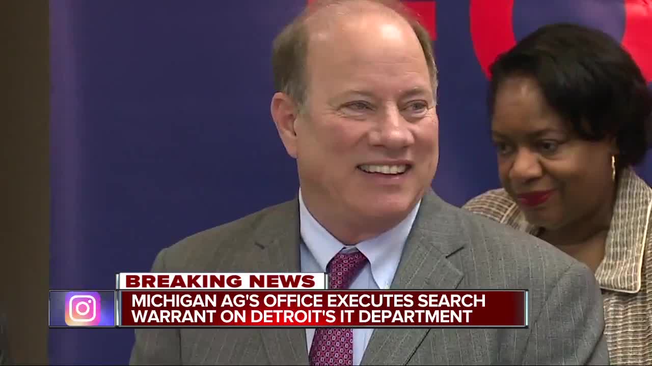 Michigan AG's office executes search warrant on IT department for Detroit City Hall