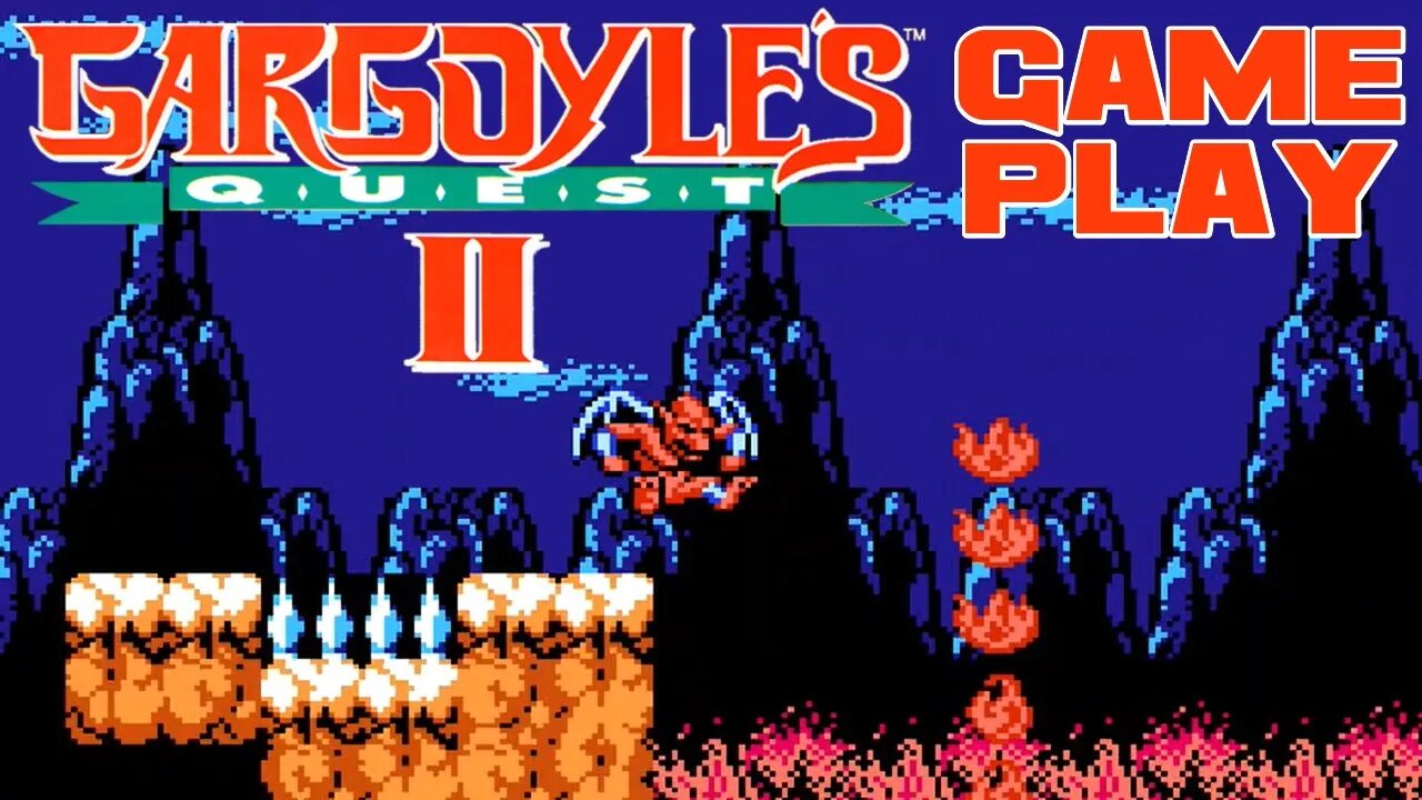 🎃 Gargoyle's Quest II - NES Gameplay 🎃 😎Benjamillion