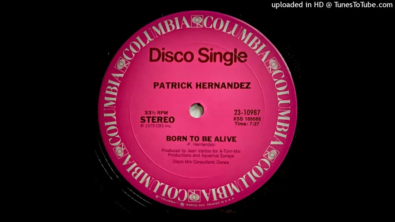 PATRICK HERNANDEZ - BORN TO BE ALIVE