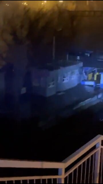 Rainy night in Ukraine. The mud will slow the Russian invaders advance!