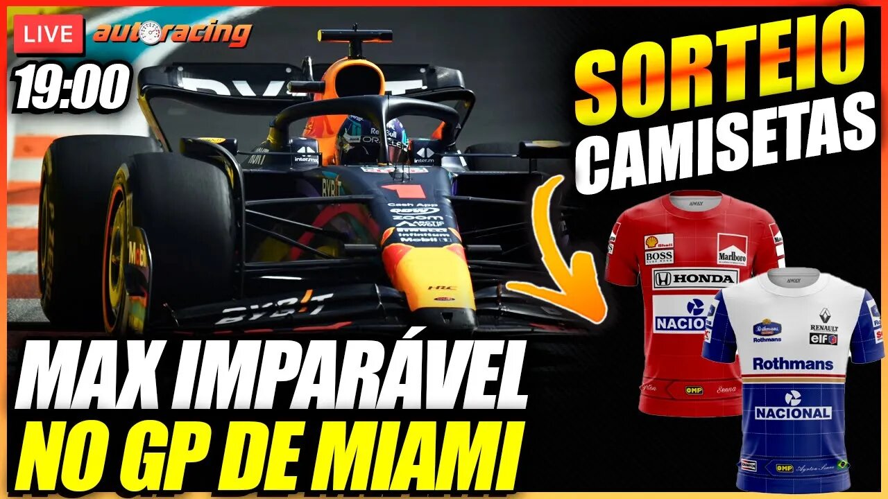 MAX VERSTAPPEN DETONA NA CORRIDA DO GP DE MIAMI (EUA) DA F1 2023