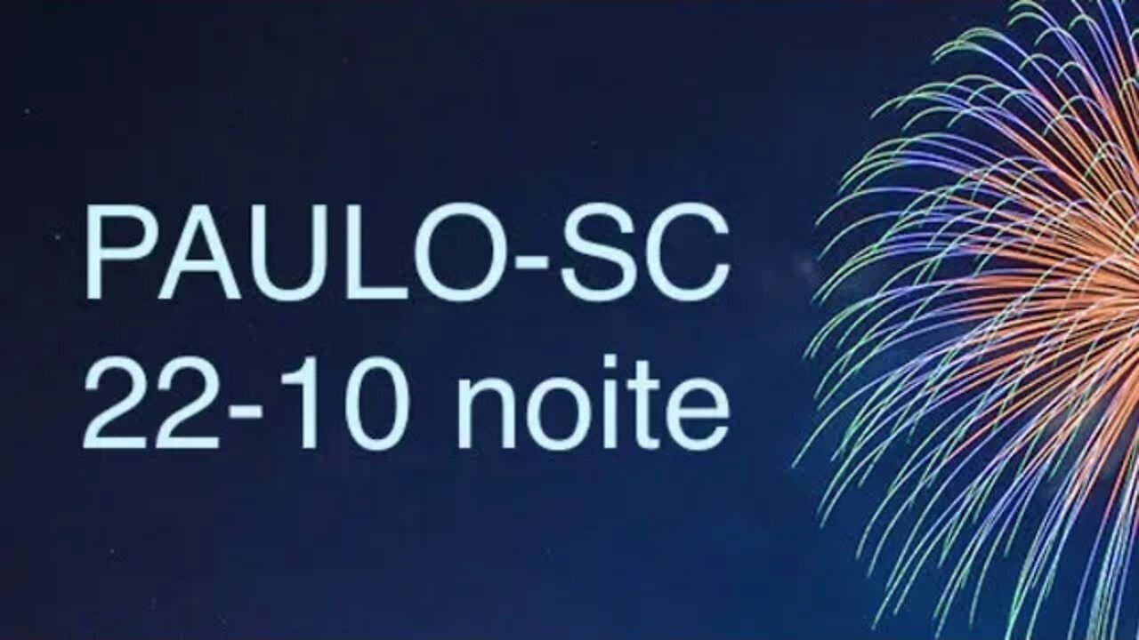 PAULO - SC / Vencemos