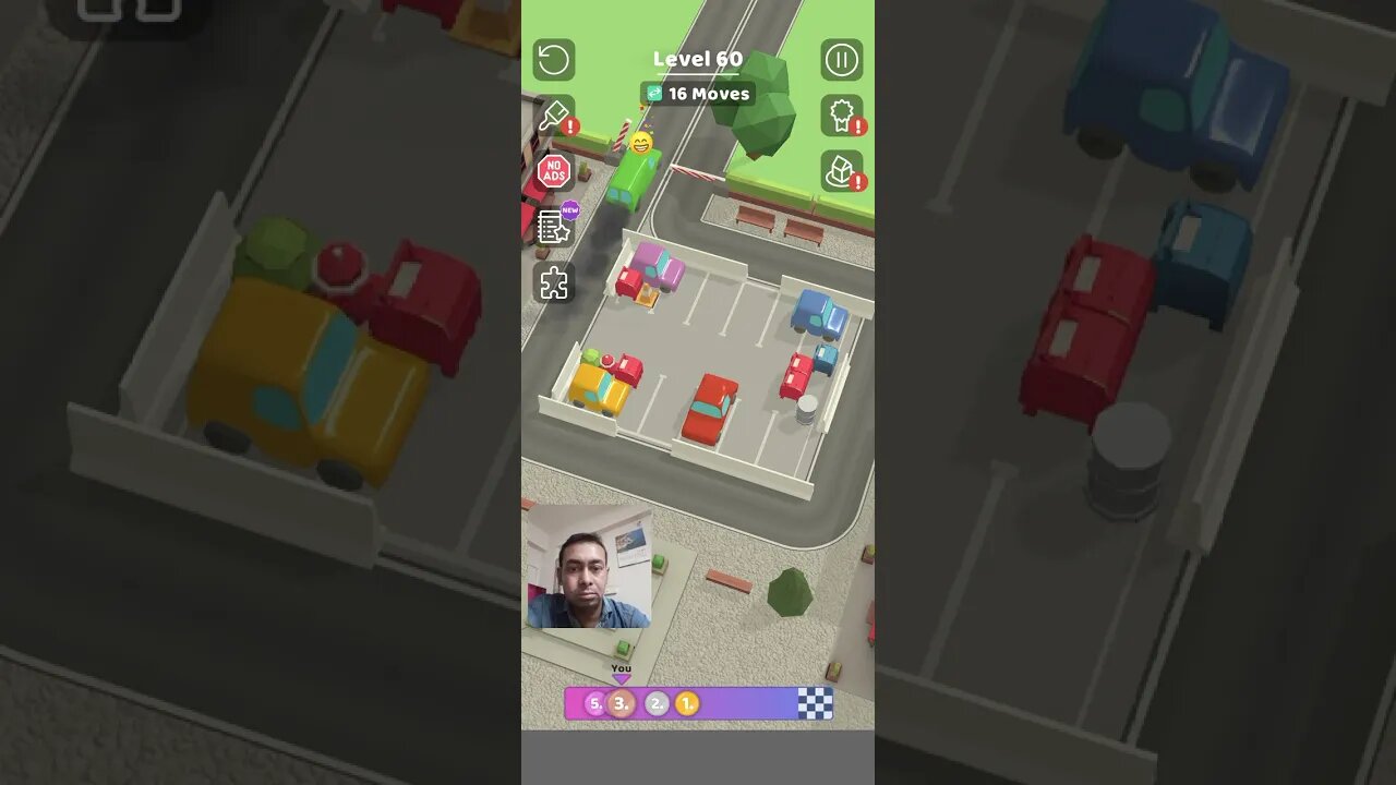 Parking Jam 3D Level 60 #shorts #gameday #gamers #parkingjam3d #game #gameplay