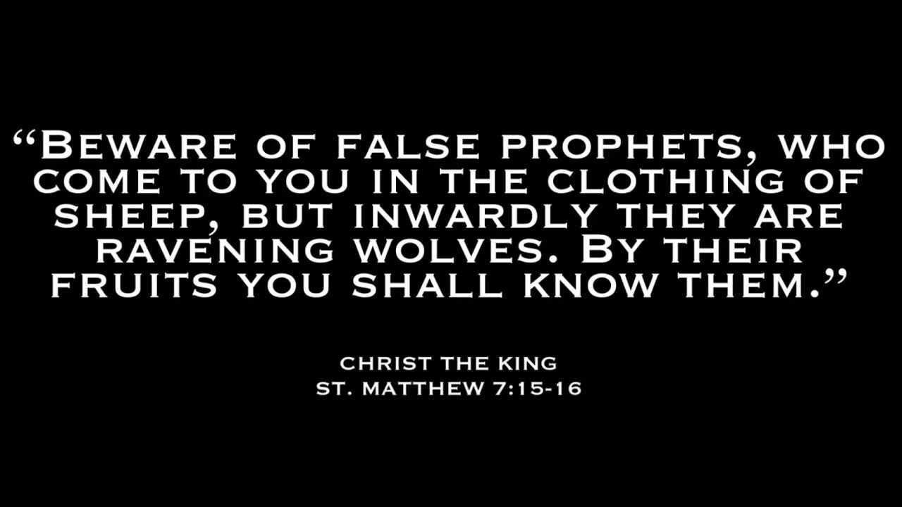 Francis: False Prophet, Demonic Spawn of Vatican II