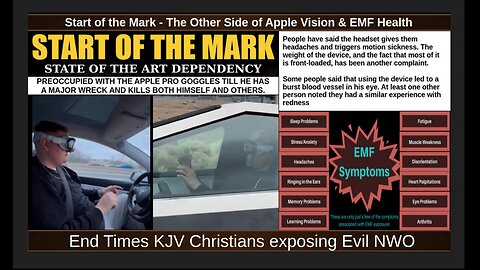 Start of the Mark - The Other Side of Apple Vision & EMF Health