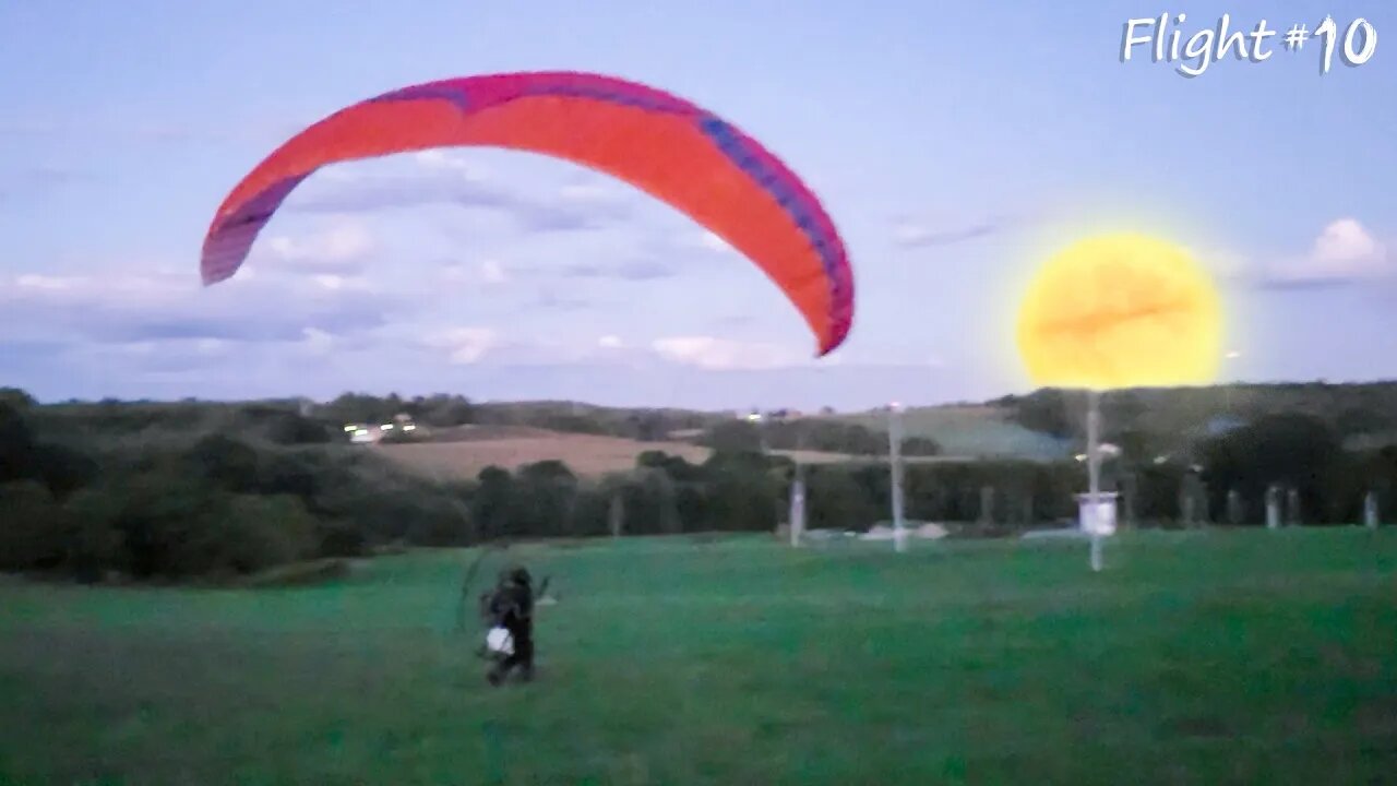 Closeup of Moon from my Paramotor