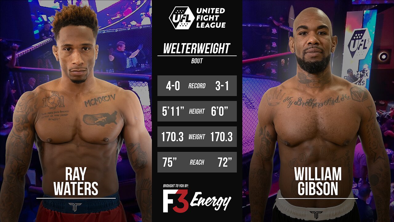 Wrestling DOMINANCE | Ray Waters vs William Gibson | FULL FIGHT | UFL 5: Phoenix vs Las Vegas