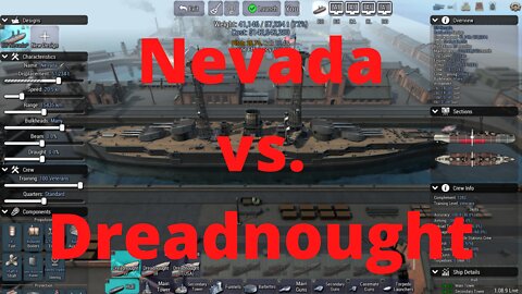 Nevada vs. Dreadnought