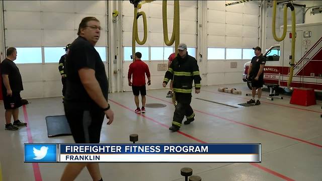 Firefighter fitness program in Franklin prepares firefighters