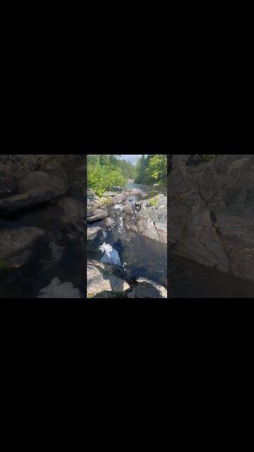 Maine river #solitude # rapids # freshwater #mountains stream #grizzly700 #waterfall