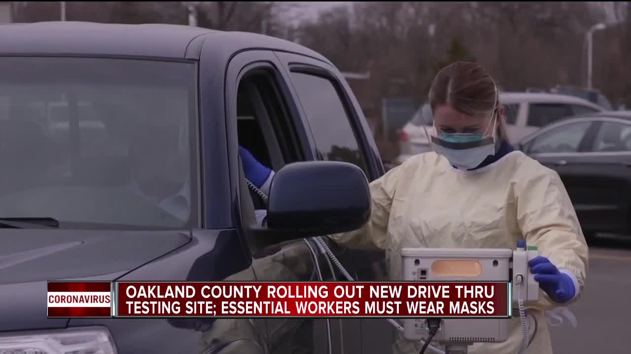 Oakland County to begin drive-thru COVID-19 testing