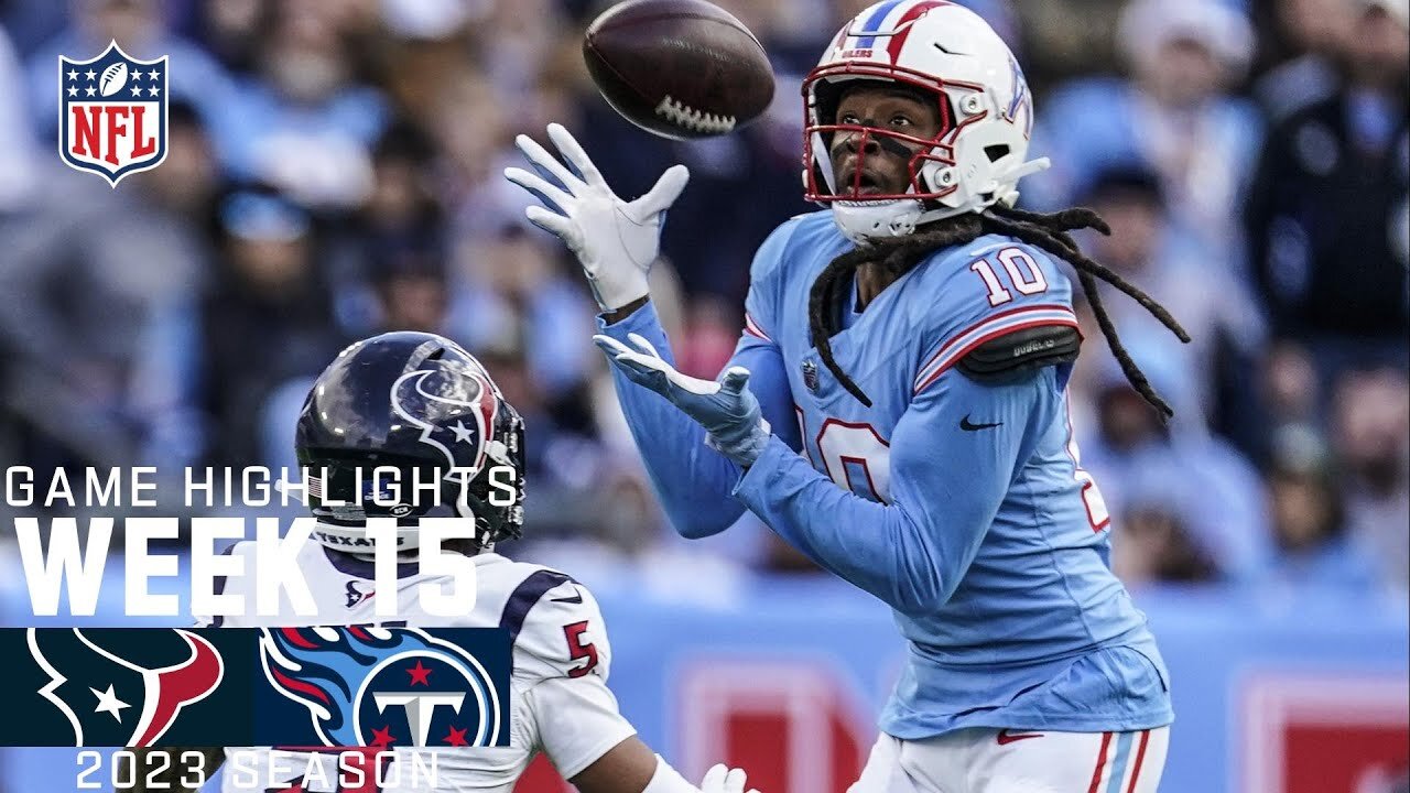 Houston Texans vs. Tennessee Titans - 2023 Week 15 Game Highlights