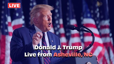 WATCH LIVE: Trump delivers remarks on the economy in Asheville, North Carolina