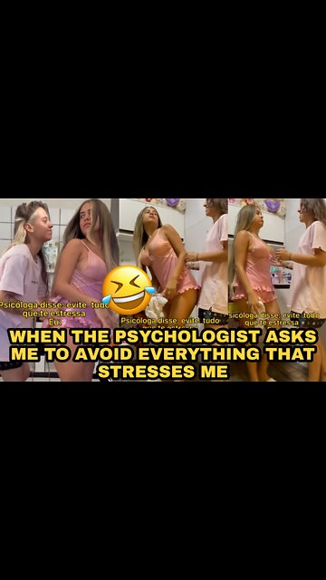 WHEN THE PSYCHOLOGIST ASKS ME TO AVOID EVERYTHING THAT STRESSES ME🤣