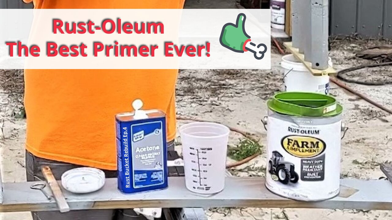 Best HVLP Oil Based Primer #Rust-Oleum | Painting Our Farms 5' Disc Harrow | Rust Bucket Rebuild Ep4