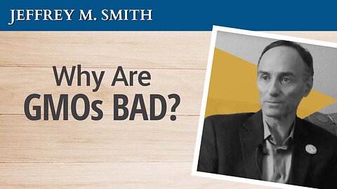 Jeffrey Smith: Why Are GMOs Bad?