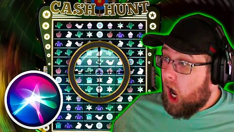 I ASKED SIRI TO CHOOSE MY SPOT ON CRAZY TIME CASH HUNT! (PROFIT?)