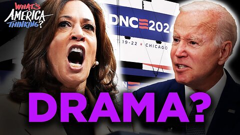 DEMS DIVIDED? Cracks in the Convention as Biden is SNUBBED, Can Harris Unify the DNC in Time?