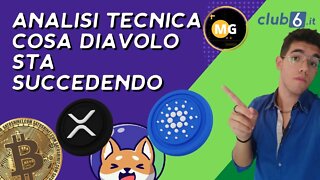 COSA DIAVOLO STA SUCCEDENDO?! | BTC XRP ADA SHIBA | Analisi Tecnica Criptovalute | Mercati MG Mattia