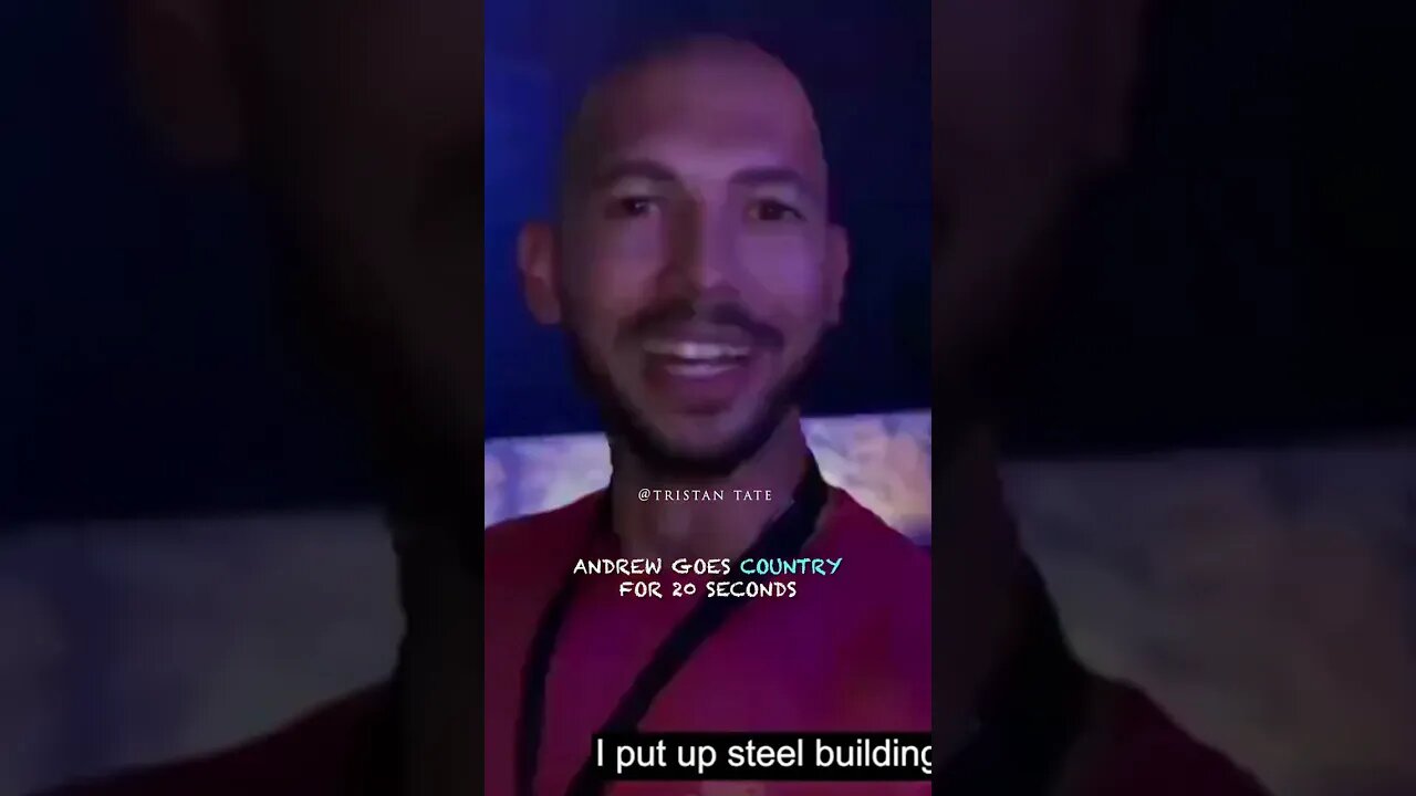 Andrew Goes Country For 20 Seconds #Shorts