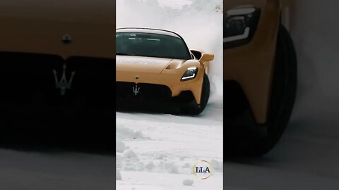 Luxury Cars | MASERATI vs ICE #shorts #supercars #luxury #car
