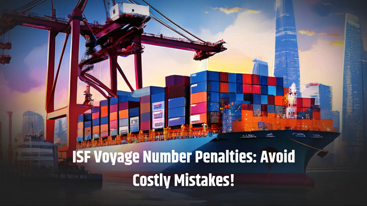 ISF Voyage Number: The Costly Consequences of Missing or Incorrect Information