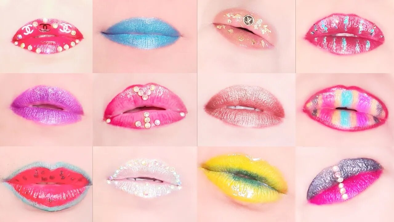 12 Lips Compilation Lip Tutorial