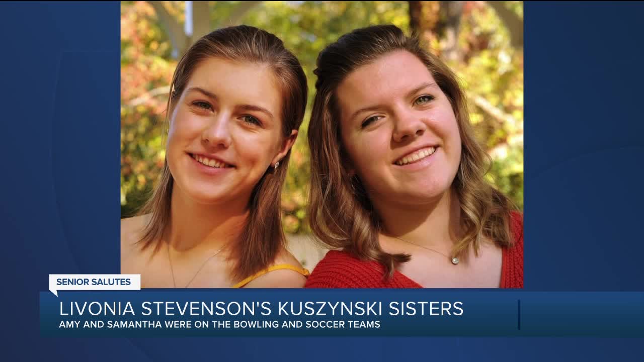 WXYZ Senior Salutes: Livonia Stevenson's Kuszynski twin sisters