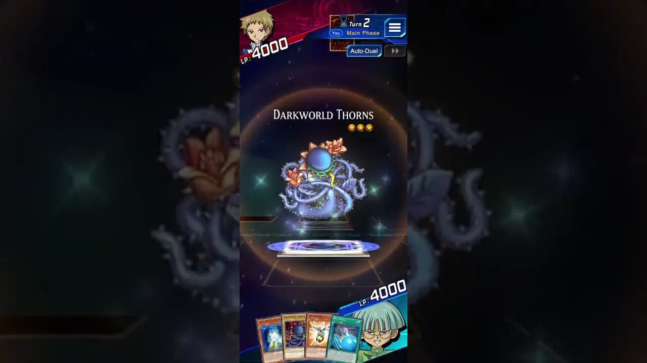 Yu-Gi-Oh! Duel Links - Duel Quest Sept. 2022 B100 Floor Reward Card: Darkworld Thorns