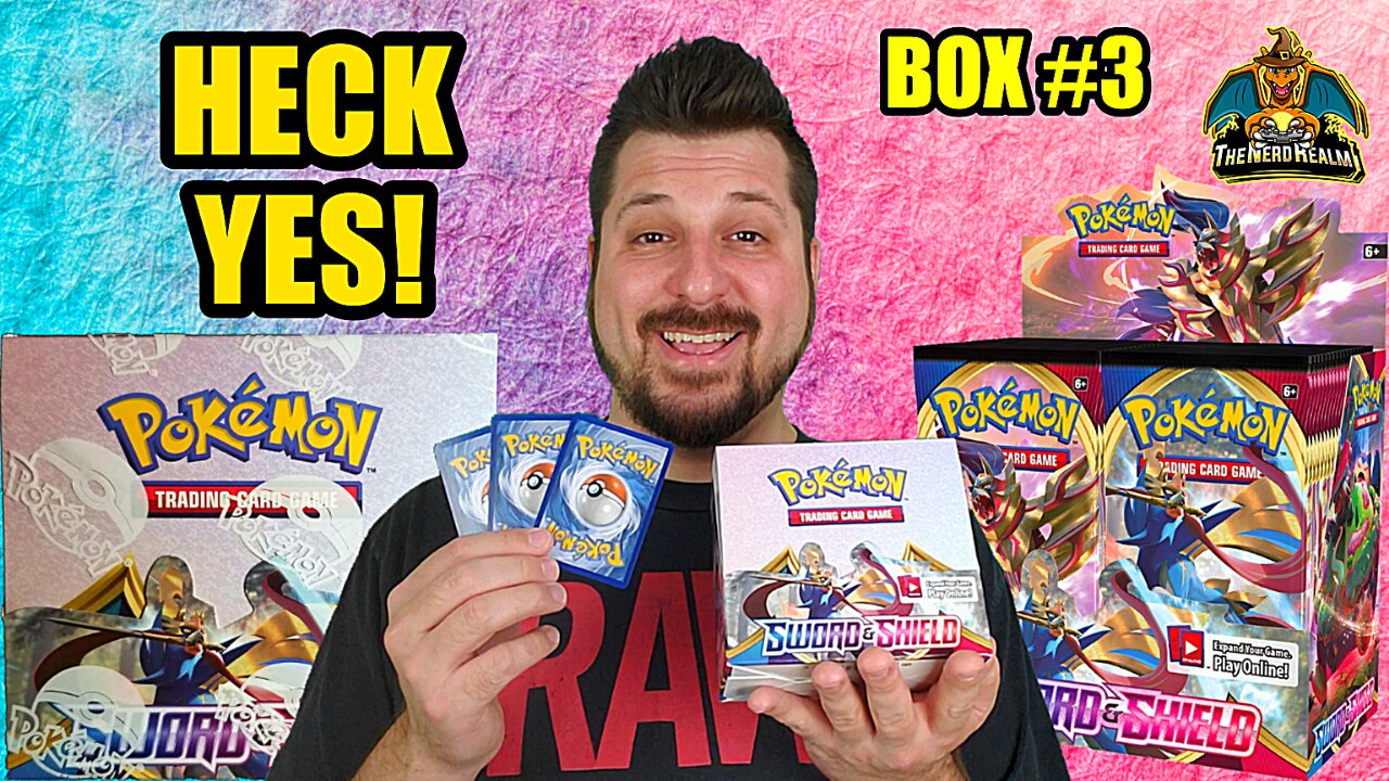 Sword & Shield Booster Case (Box 3) | Pokemon Opening