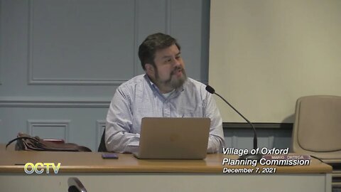Oxford Planning Commission 12 7 21