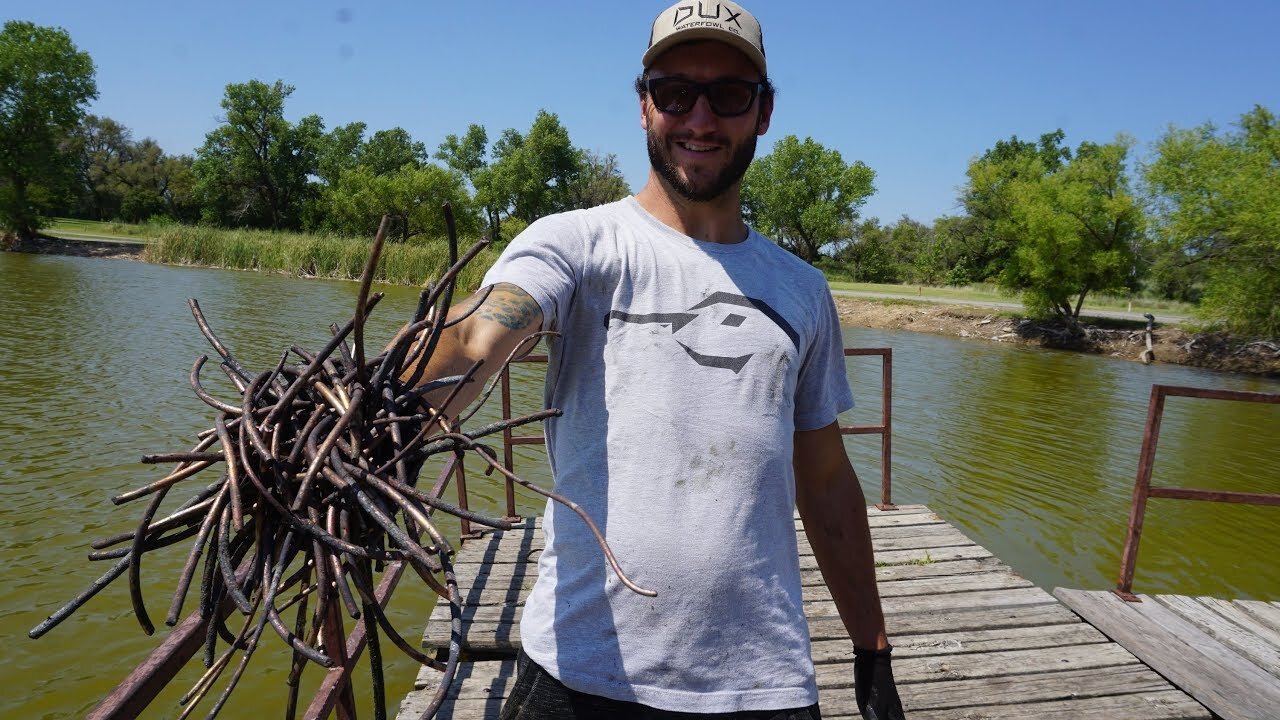 MAGNET FISHING FOUND TONS OF STOLEN COPPER IN POND!