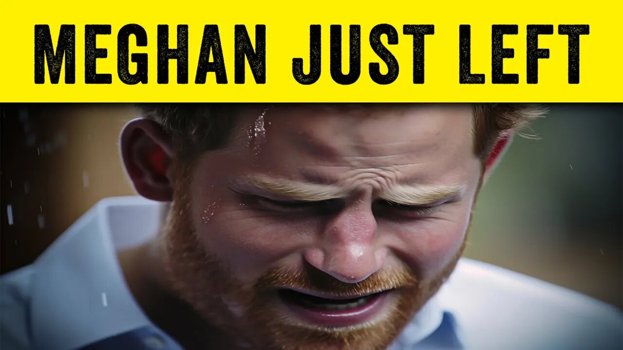 🔴 HARRY AND MEGHAN SAY IT'S OVER