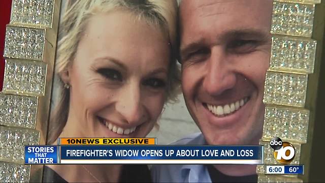 San Diego firefighter's widow opens up about love and loss