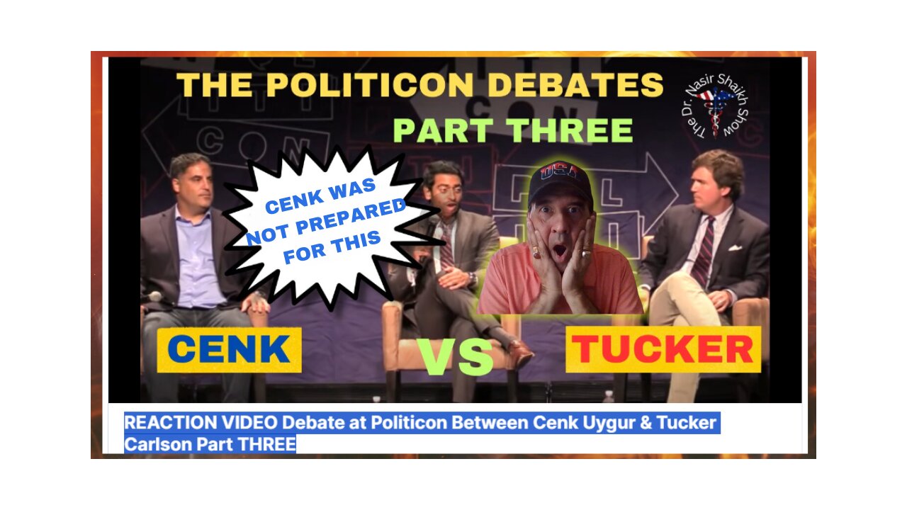 CENK UYGUR VS TUCKER CARLSON at Politicon - You WON'T Believe Their Debate