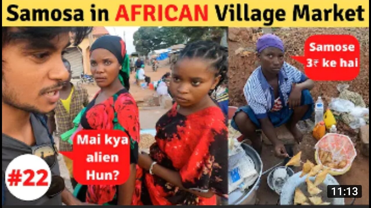 Local market of Africa - India in tanzania