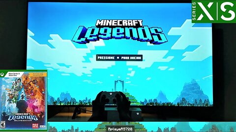 MINECRAFT LEGENDS no Xbox Series S [4k HDR Tv] 60FPS