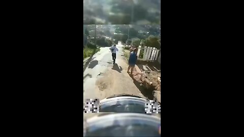 The worst attempted getaway from Brazilian police ever