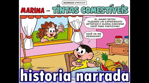 Marina em-Tintas comestíveis | Gibis do Rapha