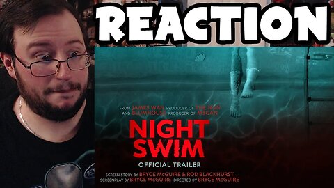 Gor's "Night Swim" Official Trailer REACTION (EVIL POOL!!!)