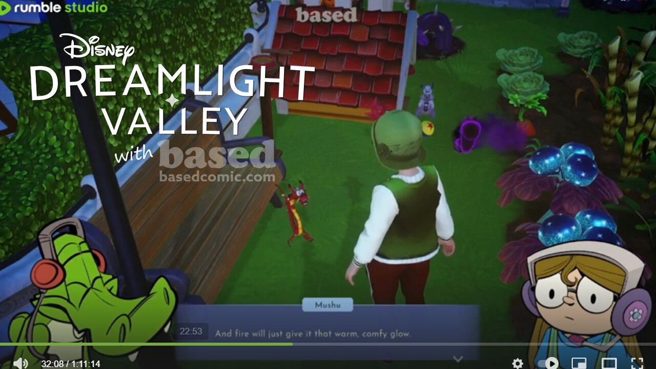 Dreamlight Valley with Based Comic | Getting Ready to Welcome Jungle Friends