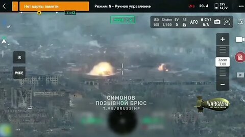 ARCHIVE: Russian TOS-1A thermobraic rockets fired at Bakhmut
