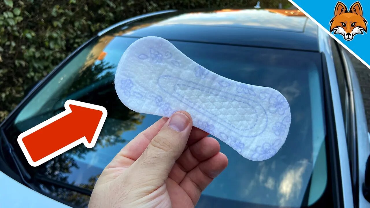 That's why EVERYONE should stick a PANTY LINER in the CAR 💥 (Ingenious TRICK) 🤯