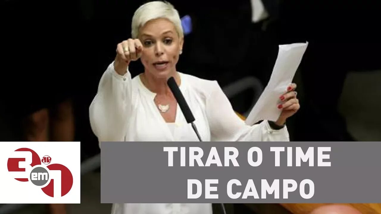 Marcelo Madureira: "Já tem mais do que motivo suficiente pra Cristiane Brasil tirar o time de campo"