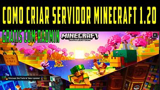 Como criar servidor minecraft 1.20 java edition