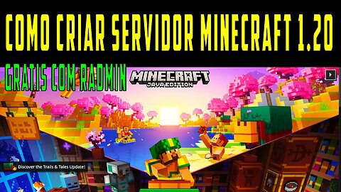 Como criar servidor minecraft 1.20 java edition