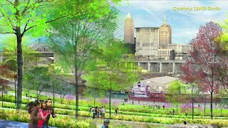A wrinkle in the plans for Irishtown Bend at the corner of Detroit Avenue and West 25th